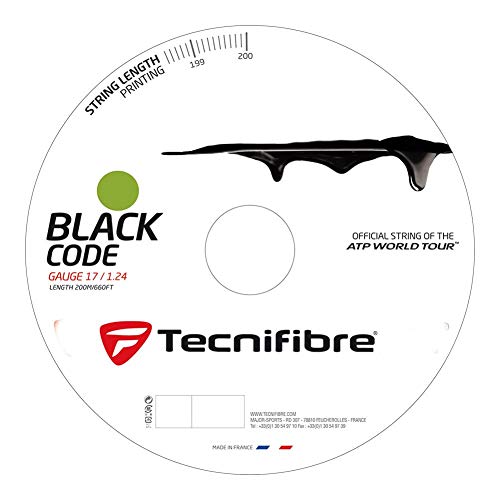 Tecnifibre Bobine Black Code Lime 1.28