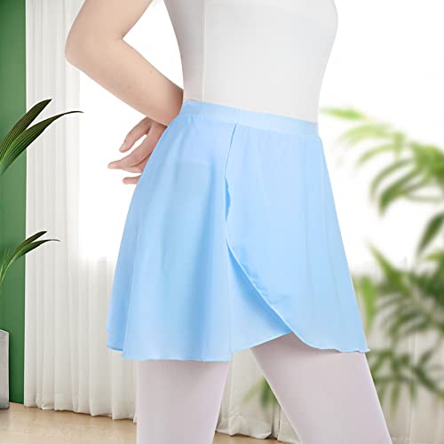 Falda de danza elástica en gasa translúcida Soudittur falda de abrigo 3