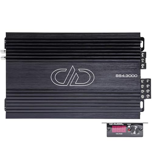 DD Audio SS4.3000 4-Channel 3000W RMS Car Audio/Motorcycle Amplifier