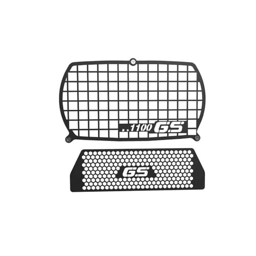Grille de protection phare et radiateur moto R 1100 GS pour éviter les fissures