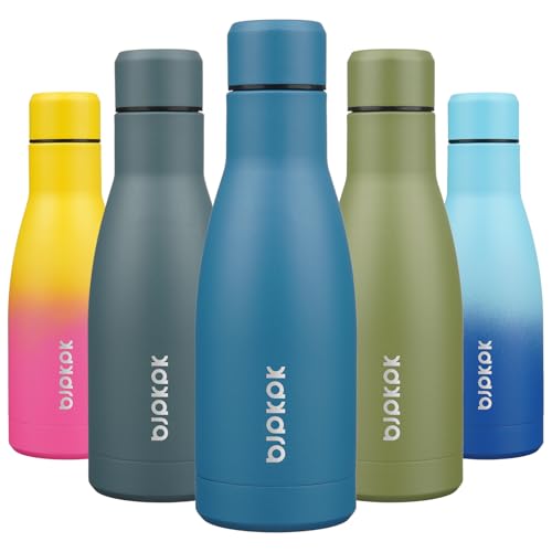 Image of BJPKPK 12 oz Small Mini Water Bottle, Insulated Stainless Steel Flask