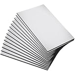 AKOLAFE 35 Pcs Van Insulation Self Adhesive 25x18cm Van Sound Deadening 7mm Thick Reflective Aluminium Foam Radiator Reflector Panels for Floors, Roofs, Camper Vans