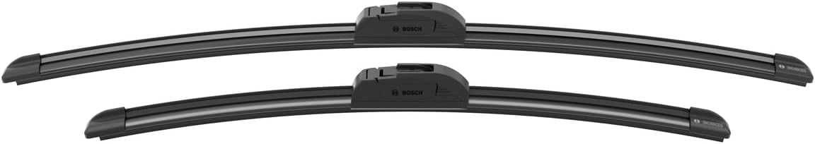 Bosch AR604S Wiper Blades, Set of Front (600mm/450mm), Excellent Weather Performance, Power Protection Plus, Aerodynamic Design, Quick Installation