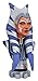 DIAMOND SELECT TOYS Star Wars: The Clone Wars: Ahsoka Legends in 3-Dimensions 1:2 Scale Bust, 10 inches