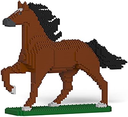 JEKCA Horse 04S-M01 | Plastic Building Blocks | Age 14+