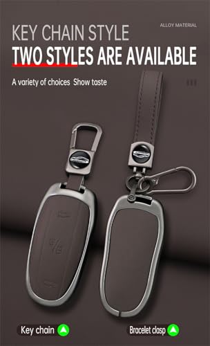 Coque de clé Tesla Model X protège télécommande Kunio rouge
