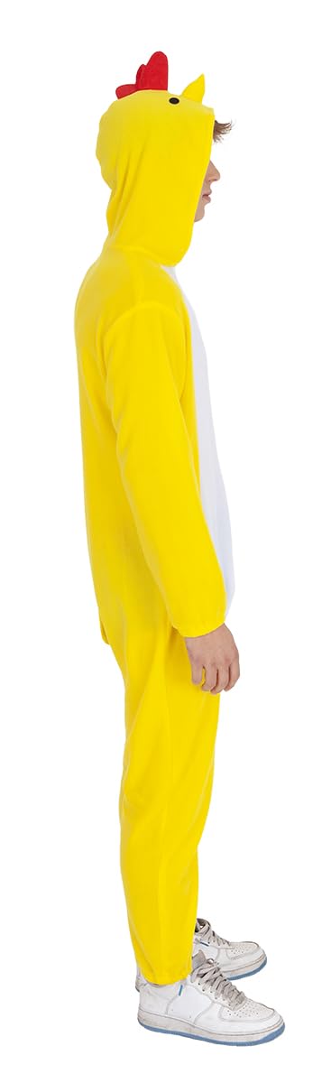 Rubies Jumpsuit voor volwassenen, heren en dames, jumpsuit met capuchon en staart, kostuums voor carnaval, vrijgezellenfeest, cosplay en feestjes