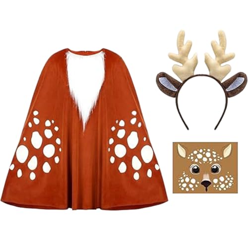 Costume de renne femme pour animer vos fêtes de Noël et soirées déguisées en famille