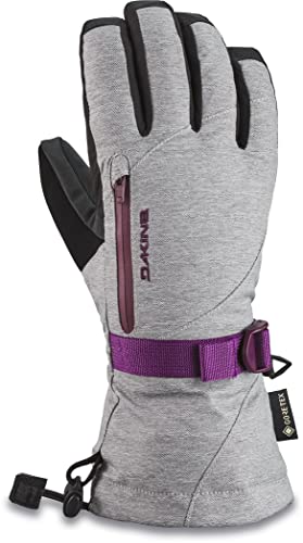 Dakine Luva Sequoia Gore-TEX - Feminina - Cinza Prateado - Pequena