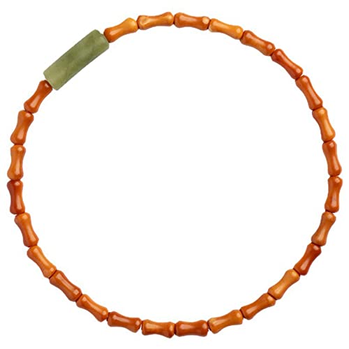 Amulette Porte-Bonheur en perles de bambou pour attirer la fortune