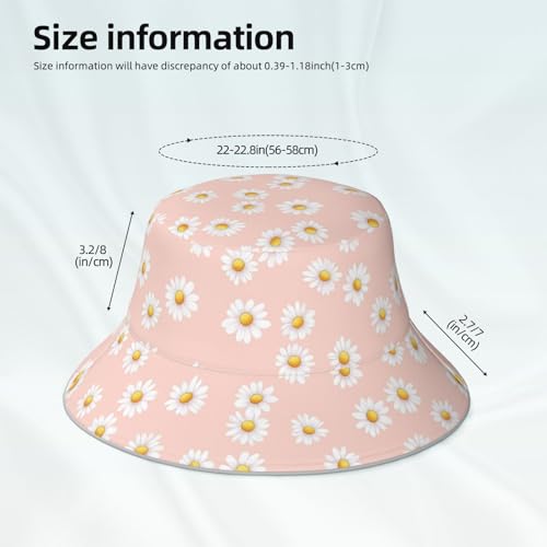 Image of Bucket Hat Double-Side-Wear Reversible Sun Hat Beach Travel Hiking for Women Men