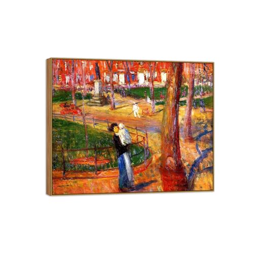 Tableau de salon William Glackens Mother pour créer une ambiance artistique et chaleureuse