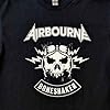 Airbourne T Shirt R 'N' R Boneshaker Band Logo Official Mens Black M #3