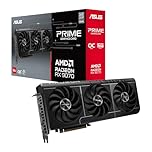 ASUS Prime Radeon RX 9070 OC Edition 16GB GDDR6 Gaming Grafikkarte (AMD Radeon Radeon RX9070, PCIe 5.0, 1x HDMI 2.1b, 3X DisplayPort 2.1a, 2.5-Slot-Design)