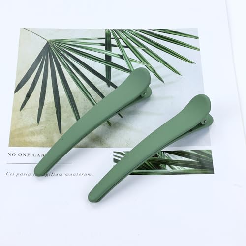 Pinzas de cabello largas de plástico mate Dizila, 20 piezas miniatura 7