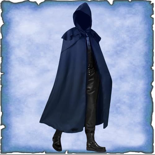 Cape à capuche Burkhard : le costume médiéval et gothique ultime - 2