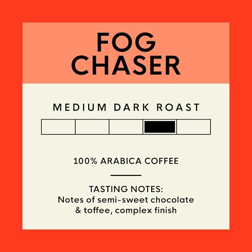 Image of San Francisco Bay Coffee - Medium-Dark Roast - Fog Chaser (120 ct) - Single Serve Coffee Pods, Commercially Compostable, K Cup Compatible