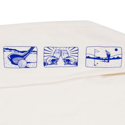 Michelob Ultra Golf Strip Sleeve Print Beige Colorway Long Sleeve Shirt3