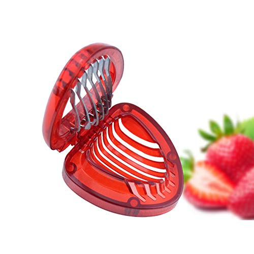 LGLE Strawberry Slicer Stainless Steel Fruit Slicer Kitchen Cutter for Kitchen Gadgets