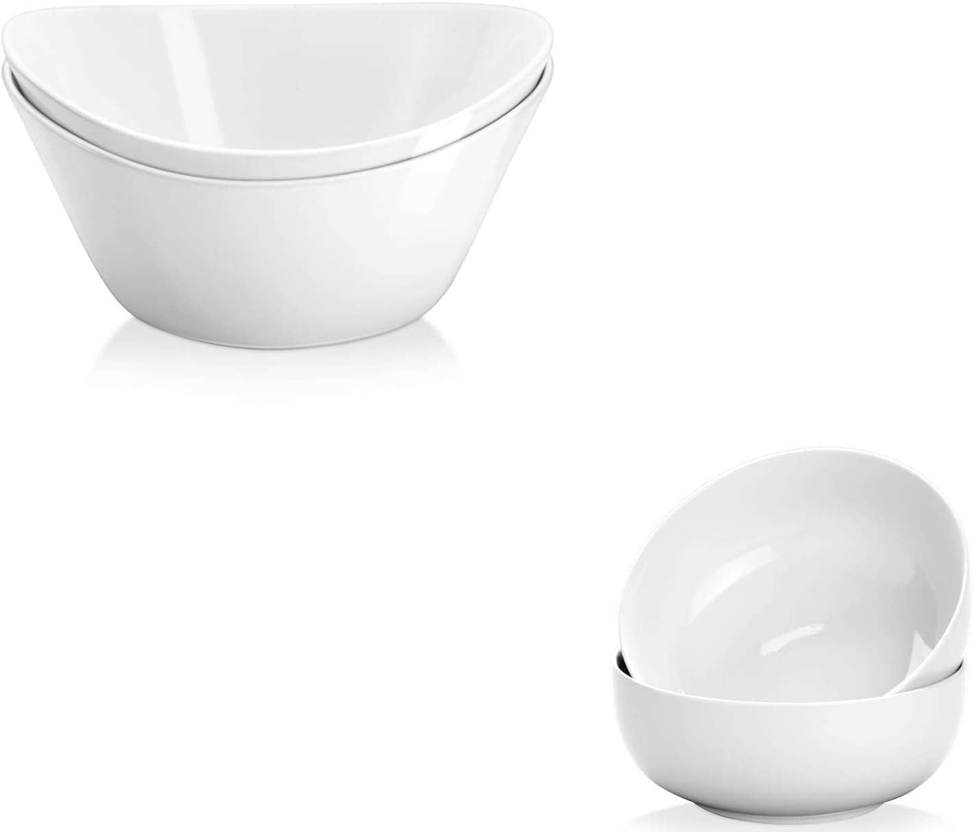 Yedio 120 oz Pasta Bowls 40 oz Salad Bowls Pasta Bowls