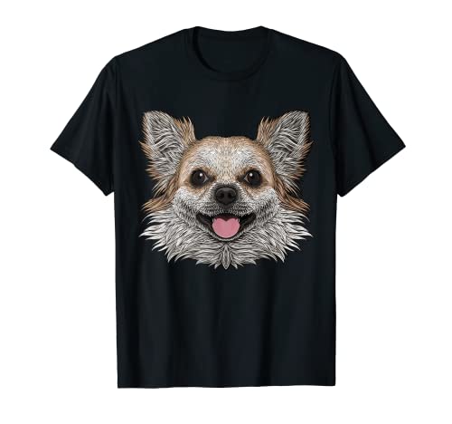 Chihuahua Face Cute Chihuahua Dog Breed Animal For Kids Boys T-Shirt, Black