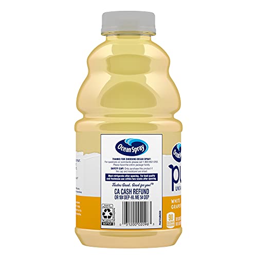 Ocean Spray Pure Unsweetened White Grapefruit, 100