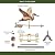 Good Directions Blue Heron with Arrow Cottage Weathervane - Pure Copper with Roof Mount