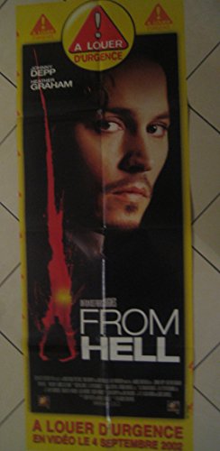 Affiche Cinema Originale From Hell 60X120Cm pour décorer votre salon cinéma