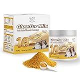 Cassiel Pet Glowfur Mix Nutritional Powder for Increase Skin & Coat Nutrition,...