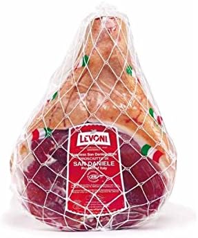 Levoni Prosciutto di San Daniele DOP aged 16 months, Imported from Italy - 16 lb avg