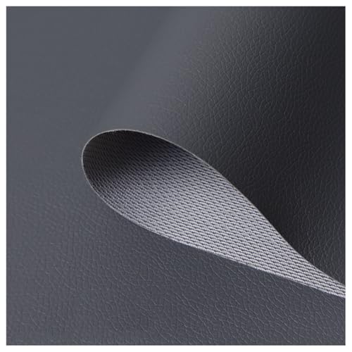 Cuir synthétique pour chaises abîmées similicuir gris foncé pour rénover un canapé