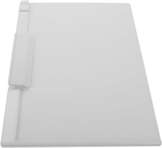 SOLUSTRE Office Clipboard A4 Writing Support Board Portable Document Organizer with Clip Grey Small Clipboard for Conference and Office Use