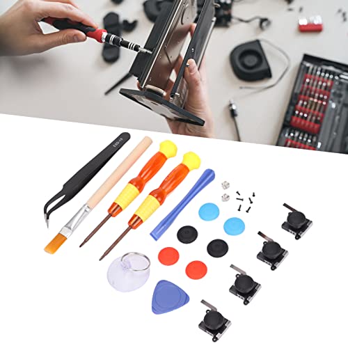 Kit de reparo para interruptor, substituição Joycon Joystick, kit de ferramentas de reparo profissio