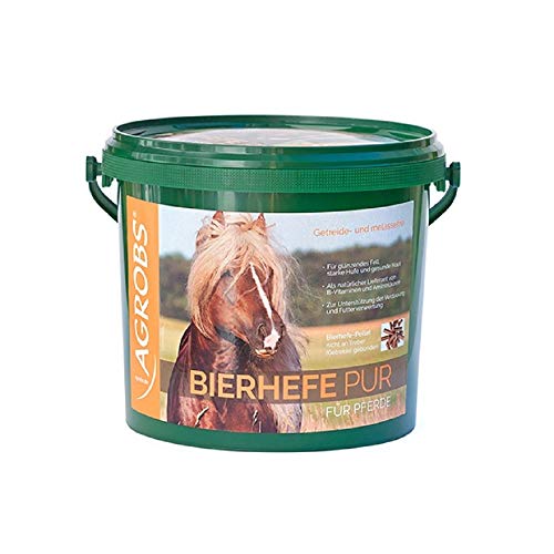 Bierhefe für Pferde von Agrobs zur Unterstützung der Verdauung