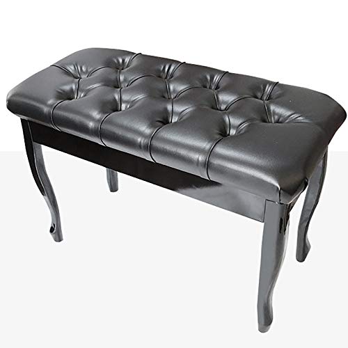 TEmkin Tabouret de Piano Double/de Luxe, Banc de Piano Noir Mat avec Rangement de Musique, Coussin épais rembourré en Cuir - Les Beatles, Paul McCartney, John Lennon, RIngo Starr, George Harrison TEmkin Tabouret de Piano Double/de Luxe, Banc de Piano Noir Mat avec Rangement de Musique, Coussin épais rembourré en Cuir – Image 7