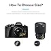 CASYDYEN Matte Box Adapter Ring for 55mm Camera Lens for 95mm Matte Box,Compatible with 86mm Lens Filters/Lens Cap Front Lens Step Up Ring