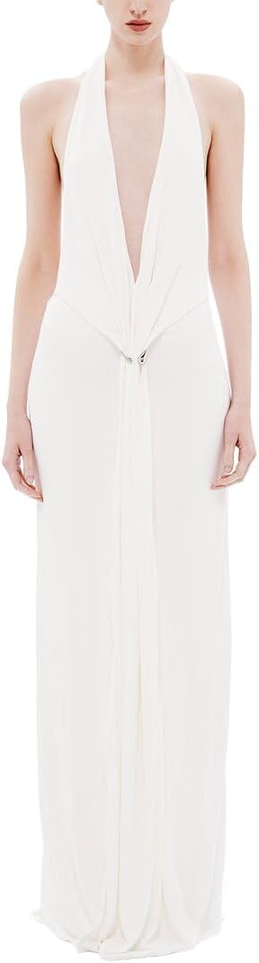MISHA Womens The Unity Jersey Dress, L, White