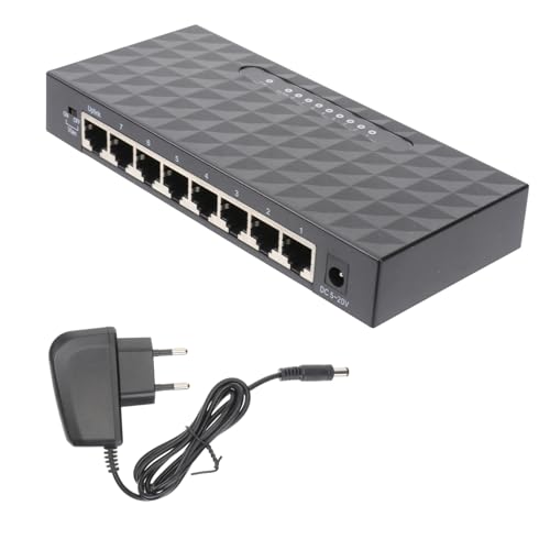 Répartiteur Ethernet 8 Ports Rj45 Commutateur Réseau LAN pour Switch Bureau LABRIMP