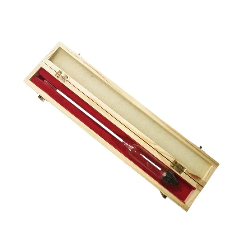 Soil Density Hydrometer 0.995-1.030 TM-85 B-Type Soil Densitometer Glass Float Gauge Densitometer Analyzer Wooden Packed