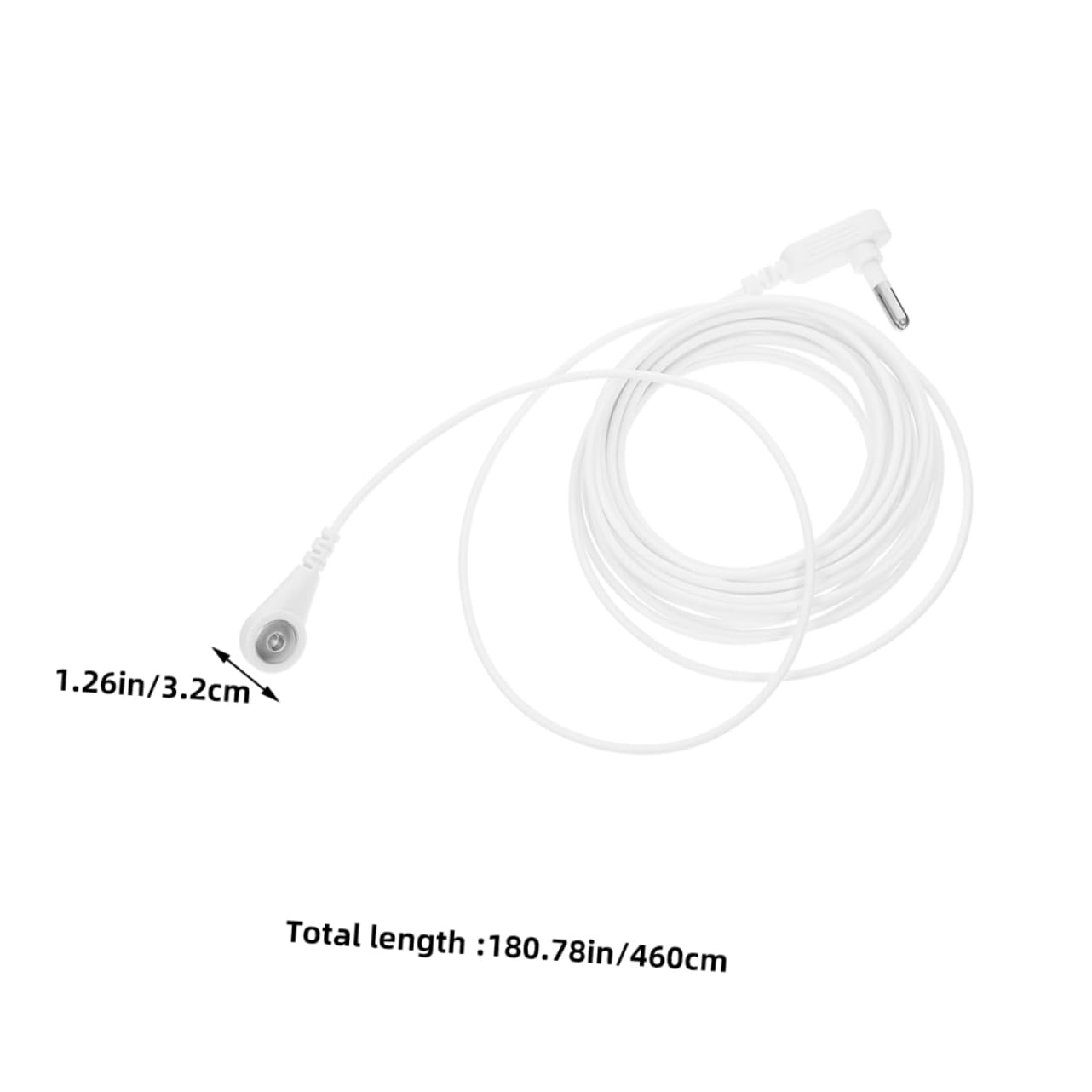 FOMIYES Grounding Mat Accessories 2pcs Replacement Grounding Sheet Cords Constructi