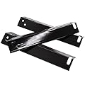 Adviace Replacement Grill Parts for Expert Grill XG10-101-002-02 3 Burner Gas Grill, Porcelain Steel Heat Plates for 3 Burner Walmart Expert Grill Model, 3-Pack