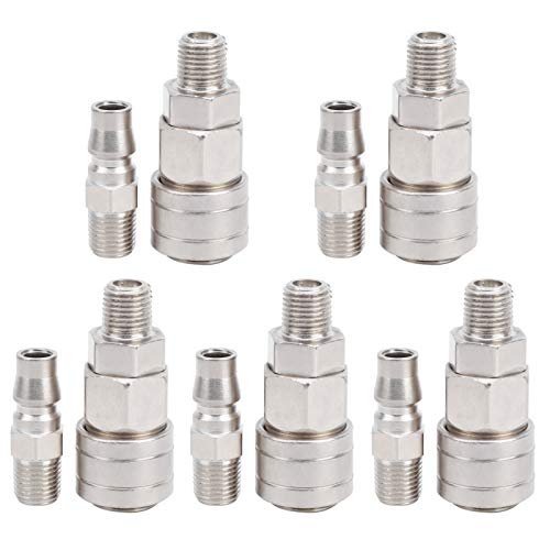 Conector SM20 + PM20, Conector rápido de ar durável, para operação com uma mão de 0 kg / 44,1 Lb