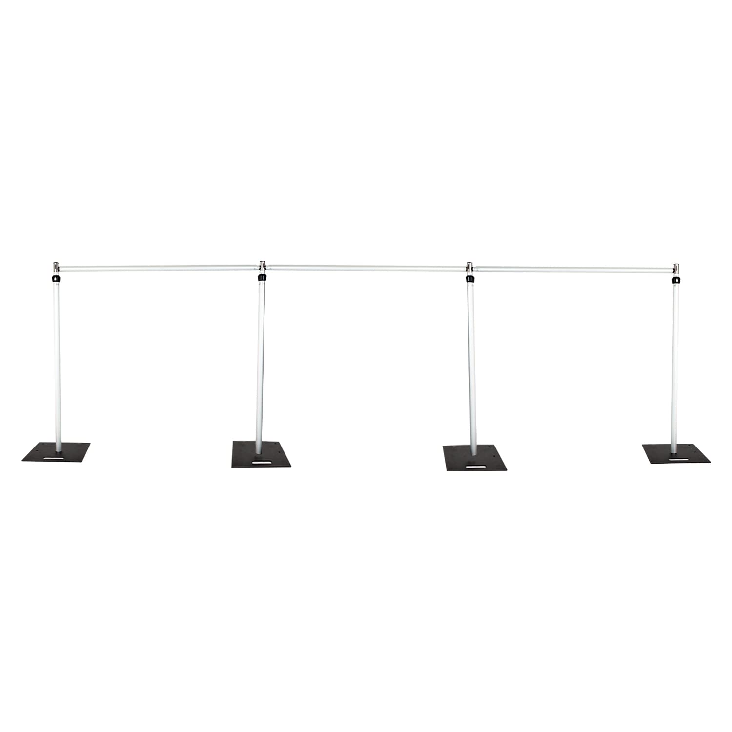 Trimming Shop6ft x 10ft Photo Backdrop Stand, Photography Background  Support System Kit, Heavy Duty Adjustable Pipe Drape Photography Backdrop  Stand