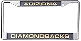 Rico Industries MLB Laser-Cut Chrome License Plate Frame