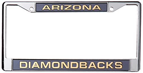 Rico Industries MLB Laser-Cut Chrome License Plate Frame