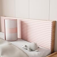 Zachte velours decoratieve muur akoestische panelen voor kinderkamer hoofdeinde | Gestoffeerde planken | Speelkamer, Causie Room, leuning | (grijs, 4x vierkant (25x25cm