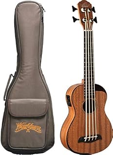 Oscar Schmidt OUB200K Comfort Series Bass Ukulele with Preamp, Volume, Bass and Treble