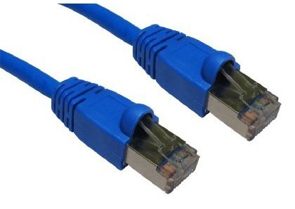 rhinocables Full Copper CAT6 Internet Cable - Shielded Short RJ45 Lead for High-Speed LAN, IPTV, Consoles & WiFi Routers