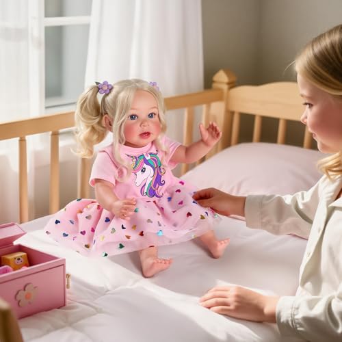 Muñeca Bebé Reborn 20 Pulgadas Cuerpo Suave Realista miniatura 5