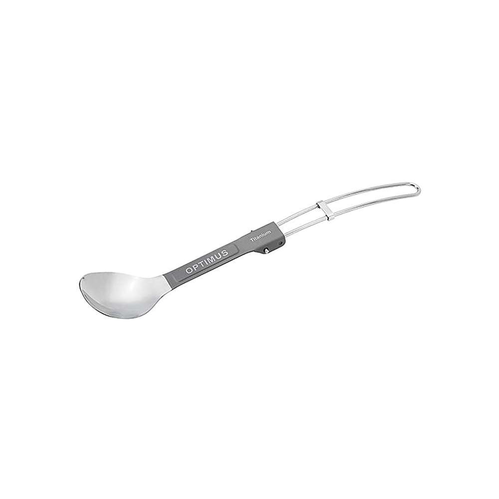 Cuillère pliable Optimus gris pour ne plus encombrer votre popote - 2